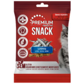 Лакомство за котки HappyOne MEDITERRANEUM Premium Adult Cat Sardine БЕЗ ГЛУТЕН, със сардини и пилешко месо